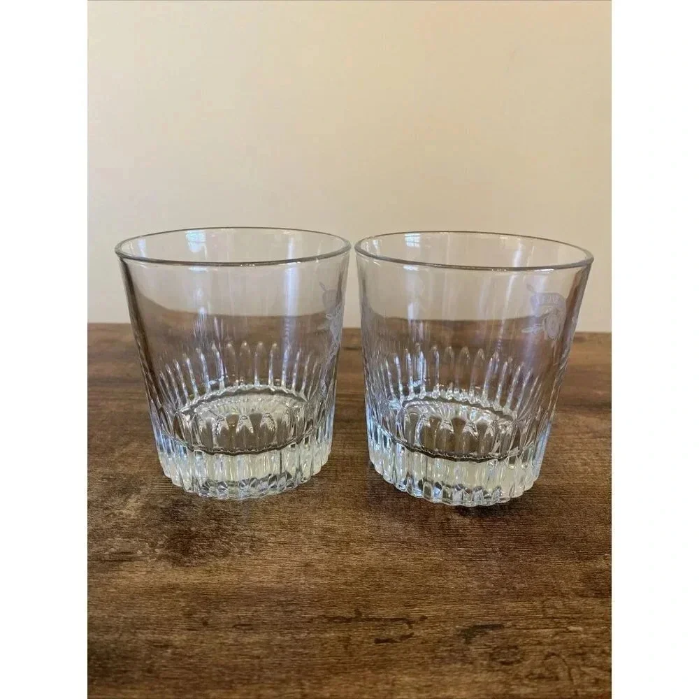 2 CHIVAS REGAL 12 Rocks Whiskey Cocktail Scotch Whiskey Glass